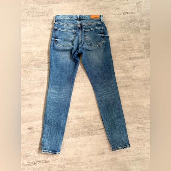 Express Mid Rise Stretch Jeans Size 00 - Picture 7 of 13